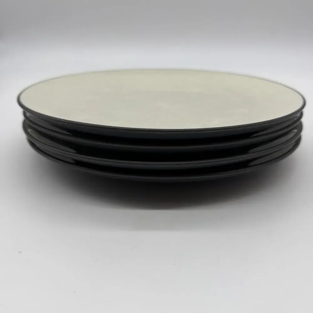 Noritake Set Of 4 Colorwave Graphite 10-3/4